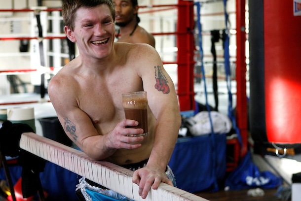 Ricky Hatton With A Super Magic Shake From Cnp