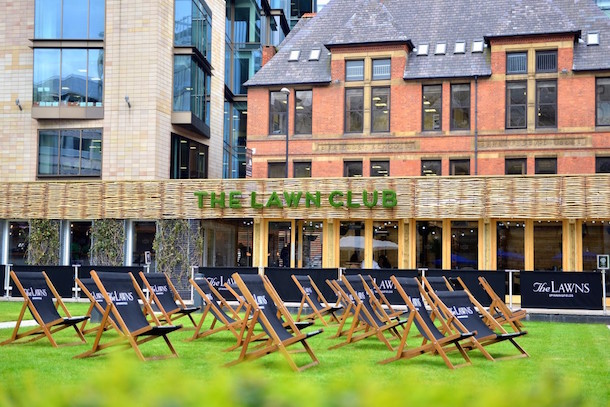 The Lawn Club Spinningfields Manchester