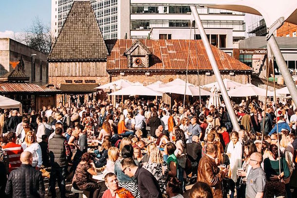 The Oast House Spinningfields Outside