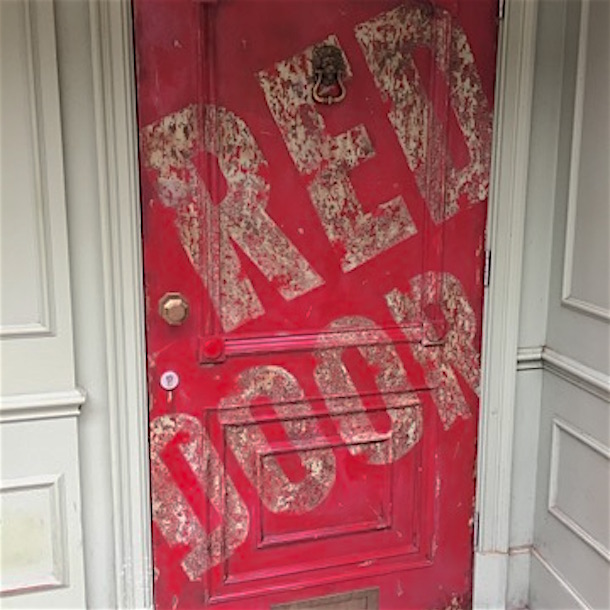 Red Door Reclaimed Door