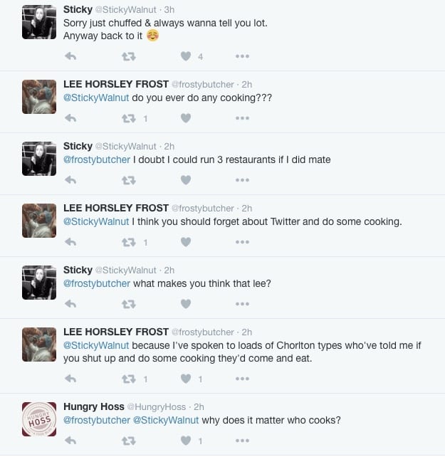 Frosty VS Sticky Walnut on Twitter_01