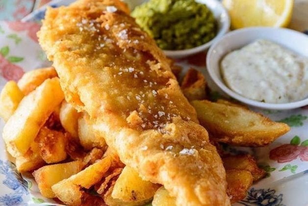 beer battered fish and chips near me