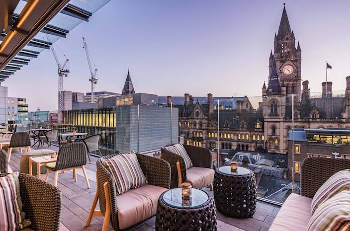 Eight Manchester rooftop bars offering stunning views of the city skyline