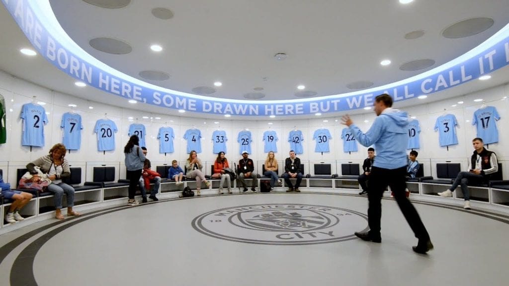 Take the new Man City Stadium and Club Tour featuring new players