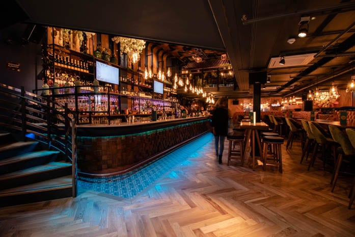 Sneak peek inside Spinningfields' latest glitzy new bar and restaurant