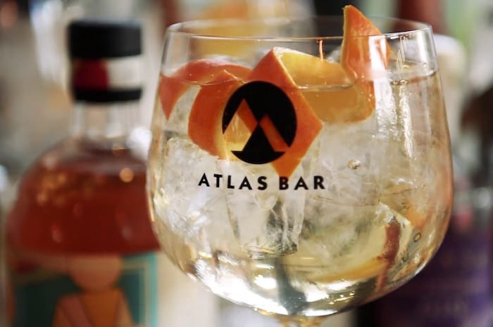 atlas bar gin and tonic