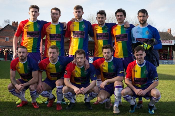 Altrincham FC go full rainbow with LGBTQ+ inspired shirt