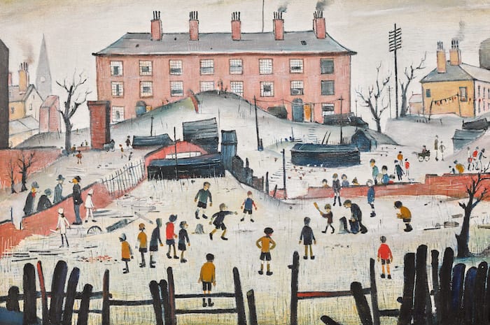 Million pound Lowry painting displayed in Salford for first time in 20 ...