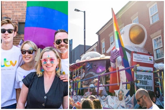 Corrie at Manchester Pride
