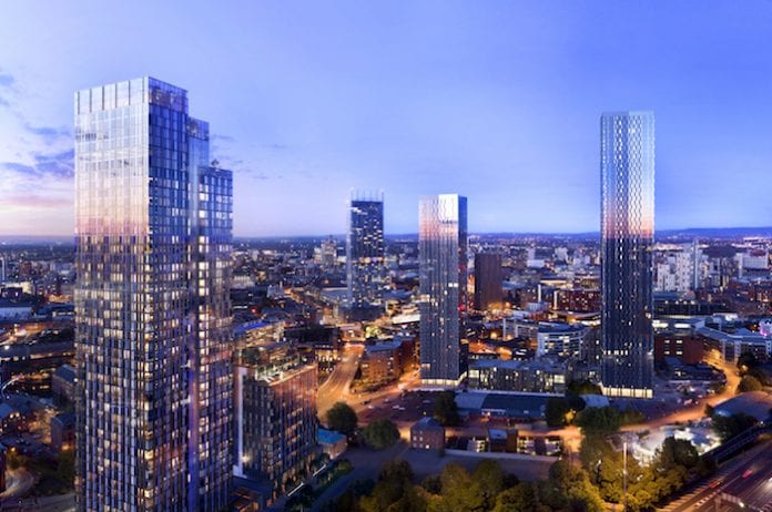 See one of the hottest new places to live in Manchester city centre up