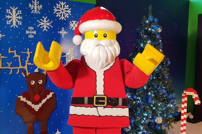 Lego Santa at Legoland