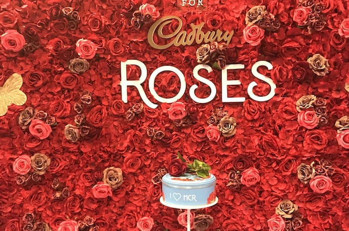 personalised Roses tins at Kendals