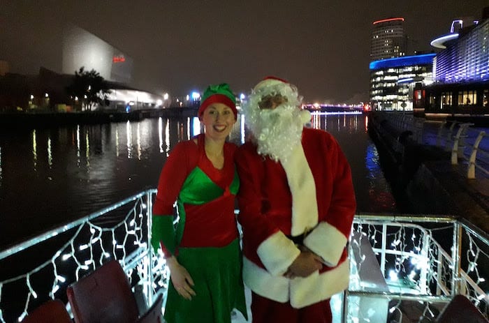 christmas party cruise manchester