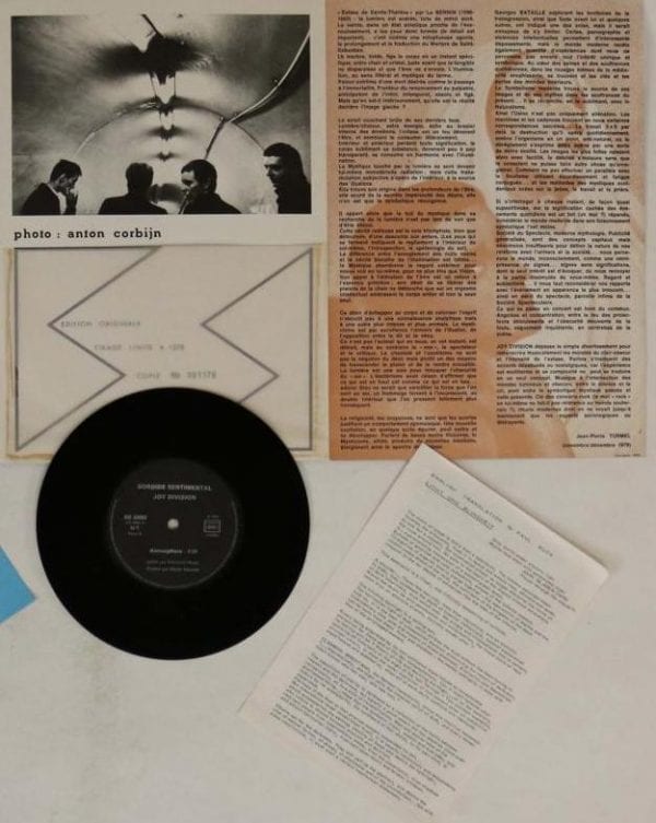 One Of Joy Division's Rarest Records Is About To Go Under The Hammer