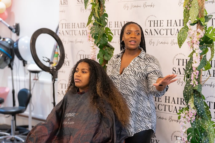 Sale based hair salon launch course to help stop afro hair discrimination