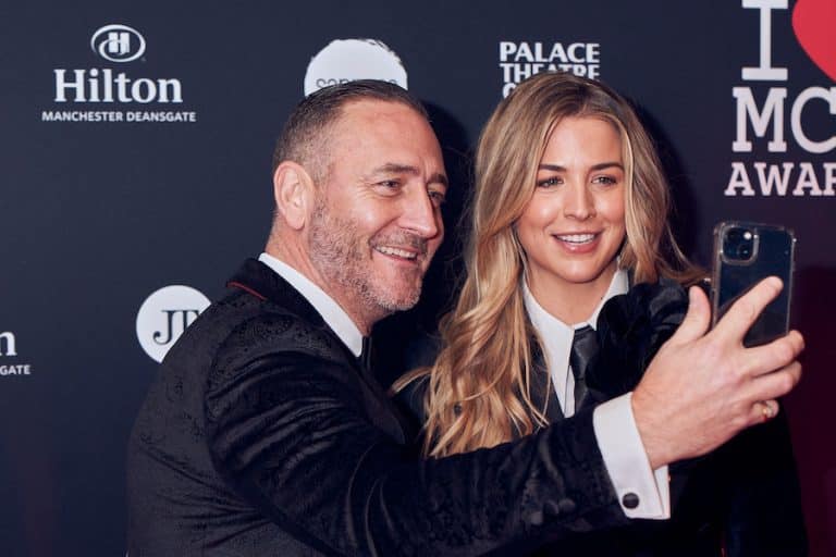 will mellor and gemma atkinson red carpet I Love Manchester Awards 2023