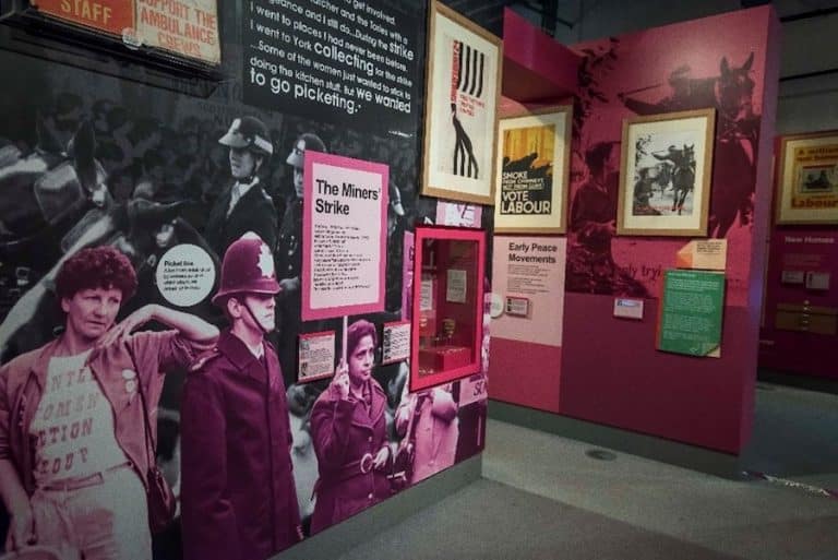 The Miner's Strike Exhibition at the People's History Museum