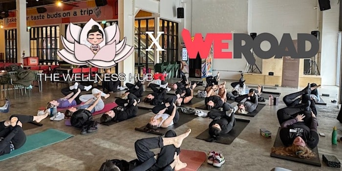 yoga and coffee wellness hub