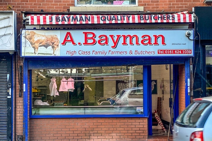 Bayman Butchers in Oldham