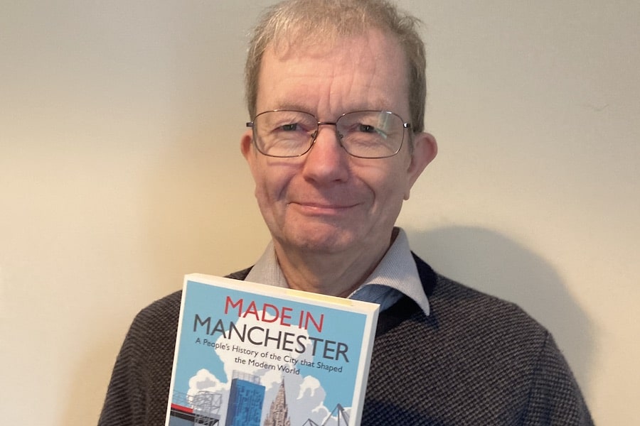 Brian Groom, author of Made in Manchester
