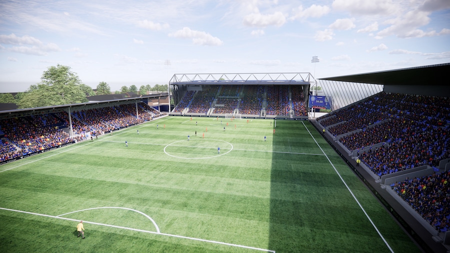 Stockport County submits plans for the expansion of Edgeley Park