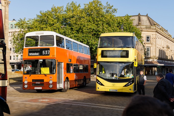 Yesterday, today - manchester transport