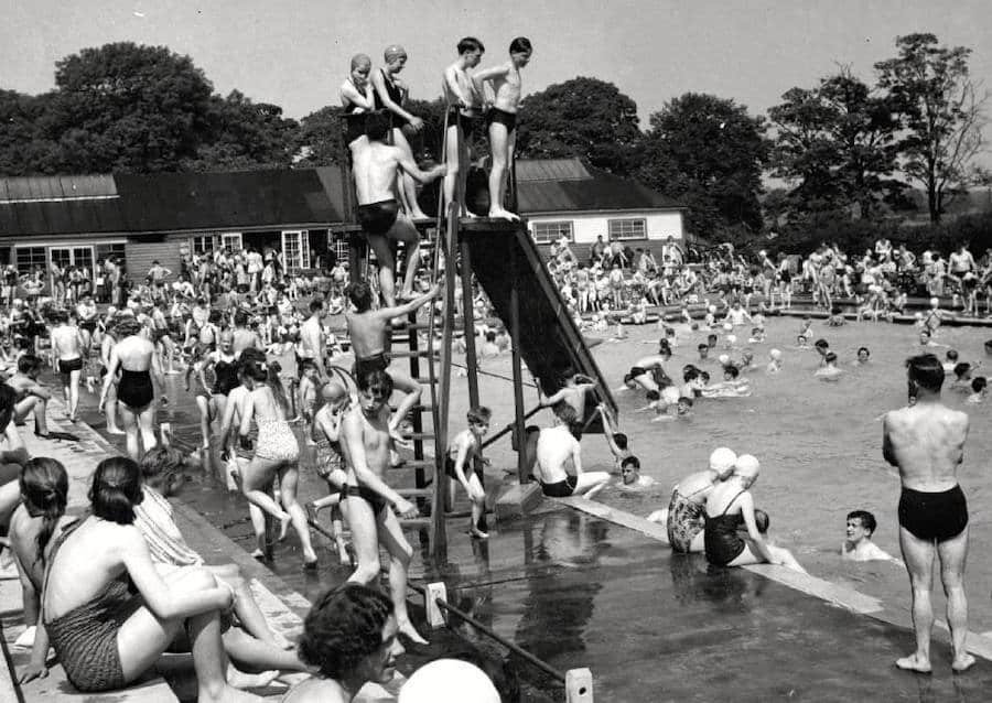 The Galleon outdoor pool East Didsbury Lido